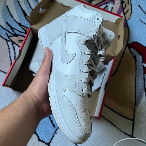 Nike Other - Nike Dunk High Vast Grey/ White